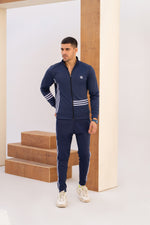 Load image into Gallery viewer, Trio Trail Tracksuit - Navy Blue
