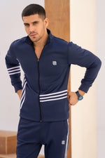 Load image into Gallery viewer, Trio Trail Tracksuit - Navy Blue
