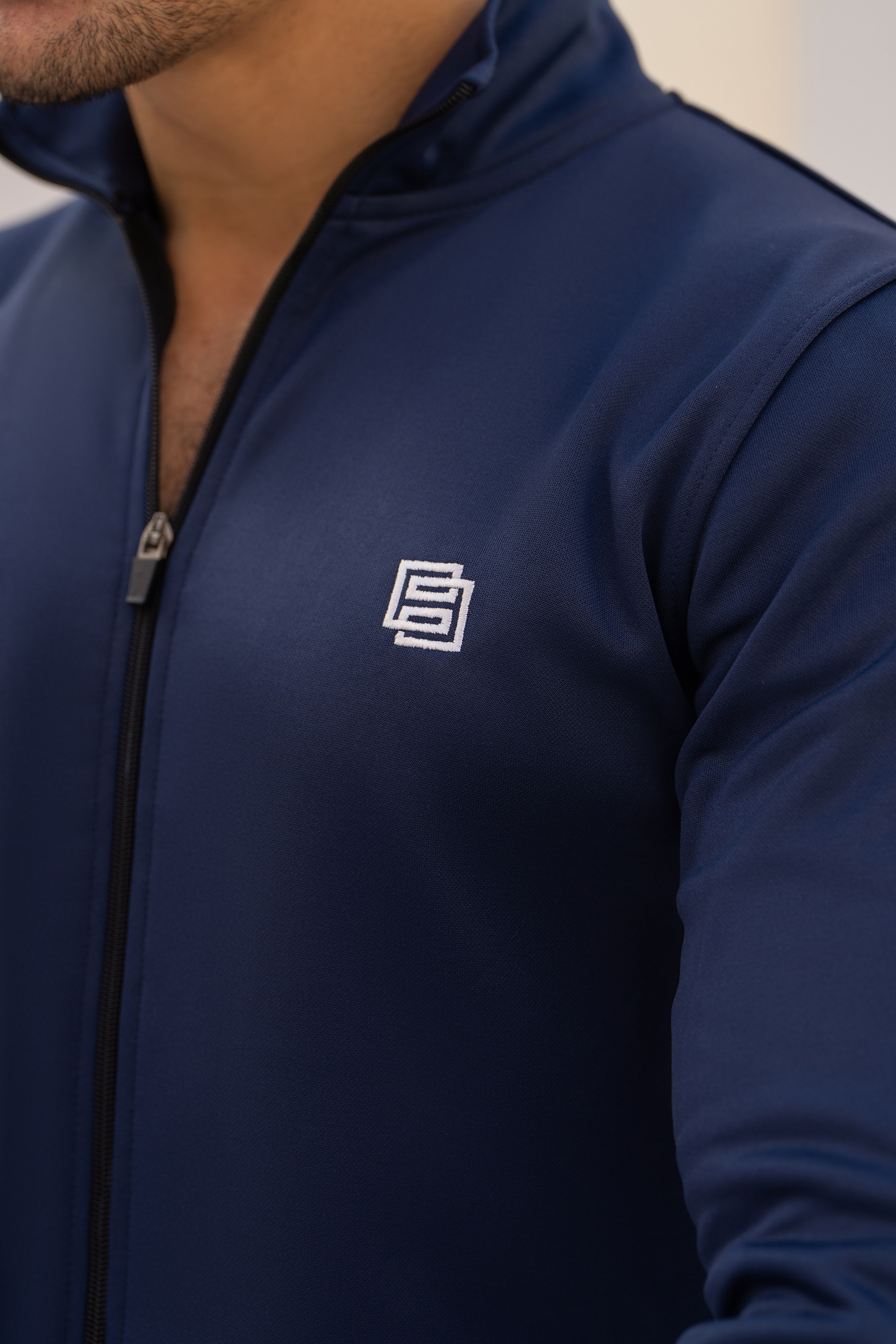 Trio Trail Tracksuit - Navy Blue