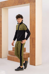 Urban Terrain Tracksuit - Olive Green