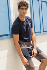 Load image into Gallery viewer, Summer Essential Shorts Set - Grey/Navy
